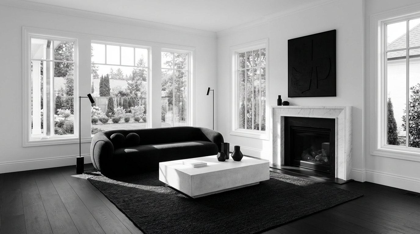 Minimalist living-room